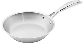 SCANPAN STS Edelstahl-Pfanne 20 cm, Induktion, Alle Herdarten, Ofenfest