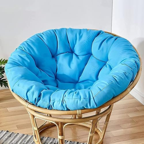 Hängesessel Kissen,Ersatzkissen Kissen Für Eierstuhl,HäNgendes Schaukelpolster, FüR Outdoor Egg Chair,Für Hängesessel, Polster, Hängekorb, Schaukel Korb(Ordinaryh,130 * 130cm)