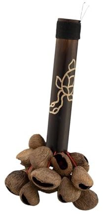 rockible di Campana a conchiglia Shaker a Scacciapensieri Strumento musicale di Campana a mano Campanelli a a mano per, B