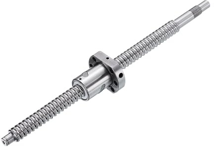 QUARKZMAN Vite a Ricircolo di SFU1605 Diametro 16mm Passo 5mm Anti-Gioco | Lunghezza 350mm, con Dado a Ricircolo di Sfere Kit Vite a Ricircolo di Sfere, Standard, Parti Macchine CNC BK/BF12