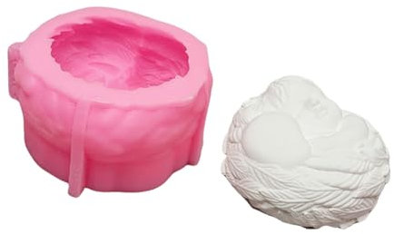 Bonitos moldes de silicona para alas de bebé, moldes de yeso, suministros de manualidades para decoración del hogar