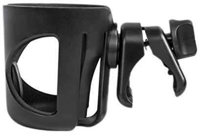 minkissy 360Grado Portavasos para Cochecito Bicicleta Rotación de Soporte Antideslizante para Botellas para Bicicletas de y Carritos