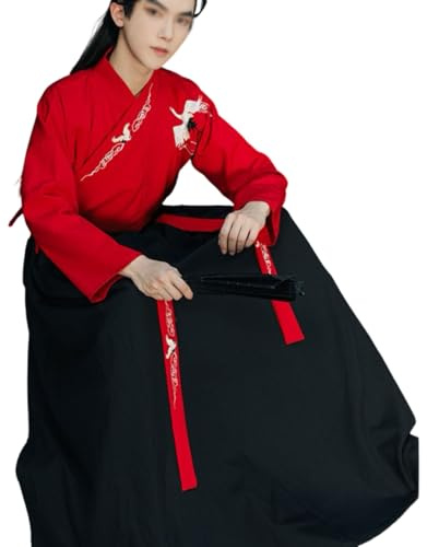 Costume Chinois Ancien Style National pour Homme - Tenue Déguisement Héros pour Photographie - Costume Hanfu