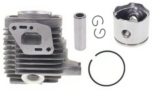 MonoSora Kit piston cylindre avec goupille de piston et rondelle pour tronçonneuse GT225 PE225 SHC225 SRM225 Remplacement pour A130002100