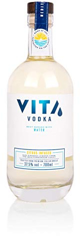 VITA Vodka - Premium Mediterranean Vodka - Best Mixed With Water - 70cl