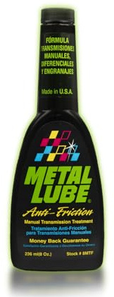 Metal Lube Fórmula Transmisiones Manuales y Engranajes – Aditivo Antifricción, Reduce Desgaste y Ruidos, Mejora Suavidad y Durabilidad – Envase 236 ml