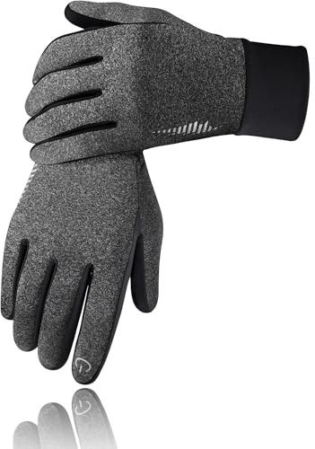 SIMARI Winter Thermo-Handschuhe Anti-Rutsch Touchscreen Laufhandschuhe | Fahrradhandschuhe Winddicht für Kaltes Wetter zum Autofahren Radfahren Skifahren Arbeiten Outdoor Herren und Damen