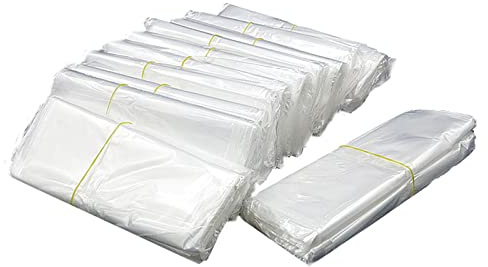 Boxonly Schrumpffolienbeutel 15 x 20 cm POF Schrumpffolie, transparent, geruchlos, Einzelanschluss, Schrumpffolie für Verpackung, Geschenk, selbstgemachtes DIY-Projekt, 100 Stück