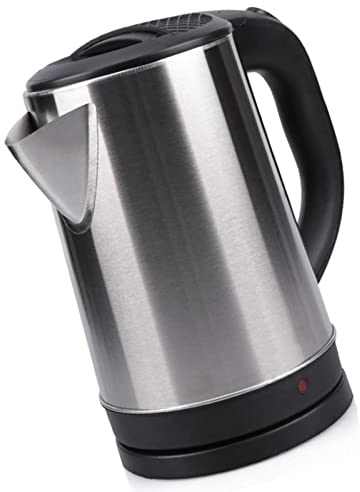Bollitore Elettrico da 2 Litri, Bollitore Elettrico Classico da 2 Litri in Acciaio Inossidabile da 2000 W per l'ufficio per la Scuola