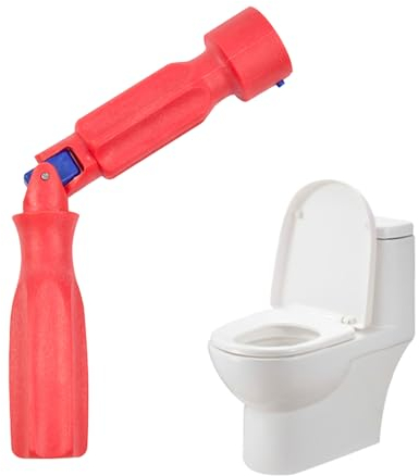 Vordpe Montageschlüssel für WC-Sitz, Universal WC Sitz Installation SchlüSsel,WC Sitz Befestigung Montageschlüssel mit Gelenk Toilettensitz Montagewerkzeug