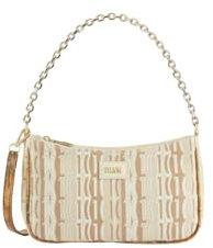Alviero Martini 1A Classe Alviero Martini Prima Classe Borsa con Catena e Tracolla 1c Jacquard Naturale