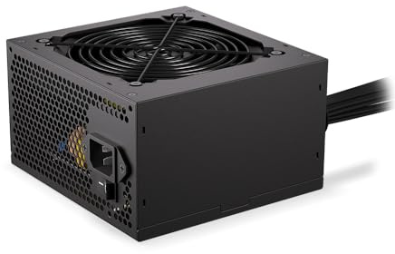 ENDORFY Elementum E5 550 W ATX Bloc d'alimentation pour PC certifié 80 Plus®, câblage Noir Complet, Garantie 3 Ans, EY7A001