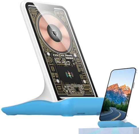 Caricatore senza fili magnetico | 100 W caricabatterie wireless veloce caricabatterie verticale per telefono cellulare dock di ricarica wireless supporto multifunzionale per telefono cellulare