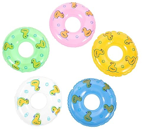 GARVALON Cartoon Mini Swim 5 Stück Schwimmmodelle Für Jungen Und Mädchen Badespielzeug Entzückend
