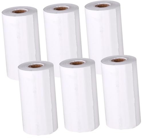 jojofuny 6 Rollen Thermopapier Für Sofortbildkamera Jungen Und Mädchen Transferpapier Glatt Stabil Und Schickes Design Für Kameramarken