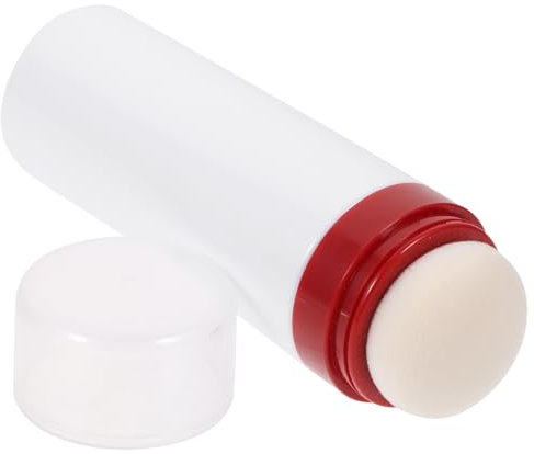 KOMBIUDA Kompakte Körperpuderdose Mit Integrierter Puderquaste Für Babys Tragbarer Reisebehälter Sanftes Auftragen Freies Material Für Neugeborene Und Kleinkinder