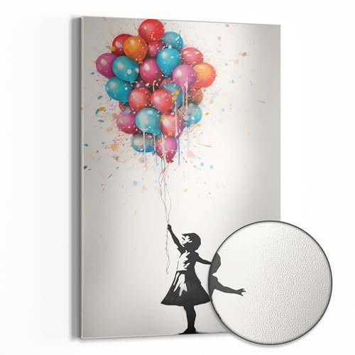 DEQOART Metall Magnettafel | 40x60 cm cm groß | Motiv Luftige Träume | Whiteboard für alle Magnete | Magnetboard Wand-Tafel für Küche & Büro | Design Magnetwand Pinnwand magnetisch