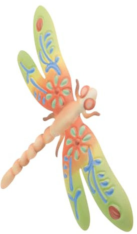 NULYLU Iron Dragonfly Metal Wall Decor Charming Wall Art Sculpture for Indoor and Outdoor Spaces for Living Room Bedroom Garden Decoration