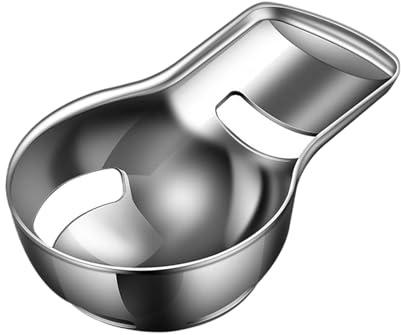 Edelstahl Eigelb Separator | Lebensmittelechter Eiertrenner Für Roheier | Mit 3 Filterlöchern Für Schnelle Trennung, Spülmaschinengeeignet - Perfekt Für Backen, Kuchen & Desserts