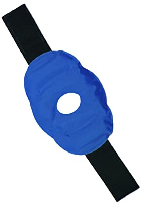 PACKOVE Knie Eispackung mit Gel und Wiederverwendbarem Physikalisches Therapiewerkzeug mit Nylonverschluss für Schmerzlinderung Sportverletzungen und Postoperative Therapie