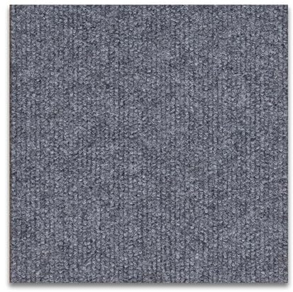 Losetas de moqueta, Losetas de alfombra espuma autoadhesivas 5 piezas 40x40cm Multicolor Antideslizante Fácil bricolaje(Ligth Grey)