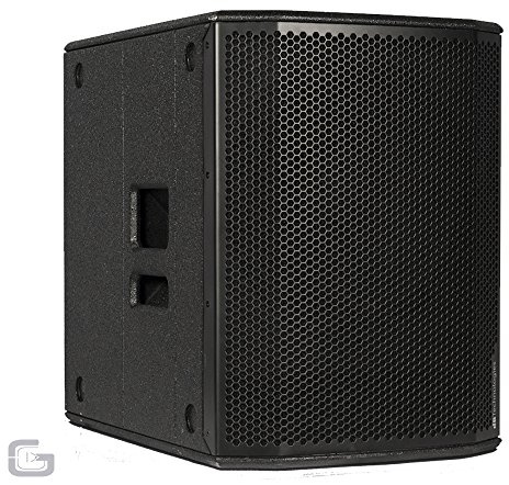 DB Technologies SUB615 - Subwoofer attivo in configurazione bass reflex equipaggiato con amplificatore Classe D da 600W RMS e trasduttore premium da 15 pollici, Nero