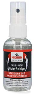 NIGRIN MOTO-BIKE Helm- und Visierreiniger für Motorrad mit Langzeitwirkung, 50 ml