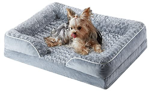 WNPETHOME Dog Beds for Large Sized Dogs, Washable Orthopedic Dog Couch Sofa Bed with Waterproof Lining & Non-Skid Bottom for Pet Sleeping