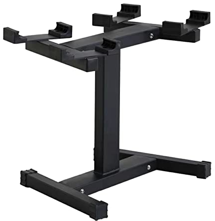 BELUND Kurzhantelständer, Verstellbarer Kettlebell-Hantelständer for 20–45 Kg, Hantelbank Aus Stahl, Geeignet for Das Fitnessstudio Zu Hause, Nur Ständer (Size : Less Than 32kg)