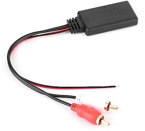 Adaptateur de Module Bluetooth sans Fil Universel Aux Audio 2 Cable Auxiliaire RCA Connecteur D'autoradio Cable Auxiliaire Connecteur D'autoradio Adaptateur Aux