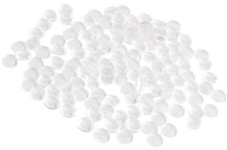 NUOBESTY 1 200 Stück bastelbedarf handgemachte geschenke transparente aufkleber Schmuckverzierung Glassteine für Schmuck sticker transparent Schmuckbasteln Handbuch Vase Patch Dekorationen