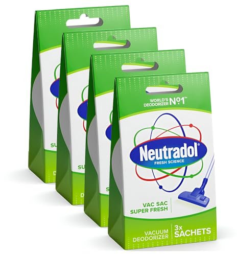 Zopper 12 Sachets Super Fresh Vacuum Deodorizer Freshen Sachets Freshener Vaccum Clean Fragrance Destroys Odours Vac Sac Super Fresh Hoover Deodorizer