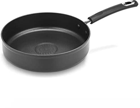 Smidd rak stekpanna Non-Stick-beläggning Aluminium Dot Induktionskokkärl (A 24cm)