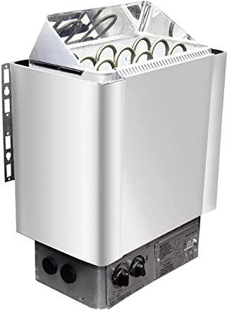Saunaverdampfer, Kleine Sauna -Heizung 4. 5 kW Elektrische Mini -Sauna -Heizung mit trockenem Dampfspa mit internem Controller(Knob controller)