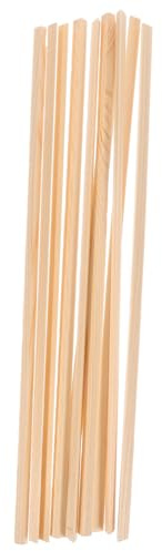 FONDOTIN Moulures Décoratives En Bois 6 Mm x 30 Cm 10 Pièces Pour Fenêtres Garniture De Fenêtre En Bois Triangulaires Bricolage Usage Intérieur Et Extérieur Décoration Saisonnière