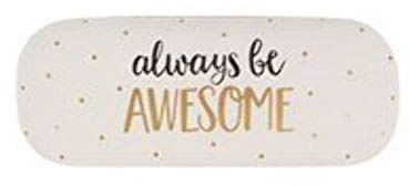Brillen Etui Vintage always be AWESOME 16x6cm