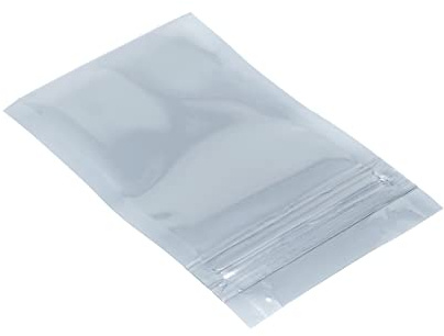 uxcell 100pcs Shielding Bag Anti Static Resealable 60x90mm/2.5x3.5