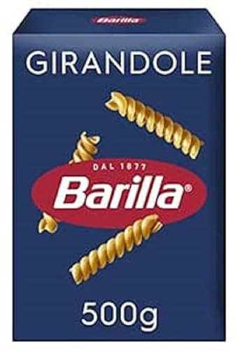 Barilla Pasta Klassische Girandole n.34 aus hochwertigem Hartweizen immer al dente, (1 x 500 g) | Pasta aus hochwertigem Hartweizen, immer al dente-Qualität