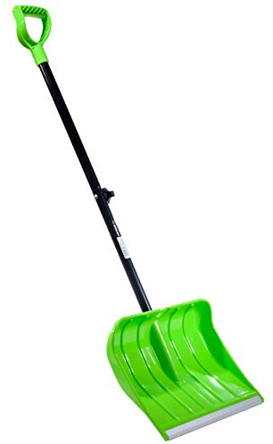 Earthwise SN001 Poly-Schneeschaufel, leicht, 45,7 cm, Grün