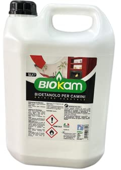 Bioetanolo liquido per camini, Combustibile liquido per stufe, 5L CRISCUOLO Brico Store (3)