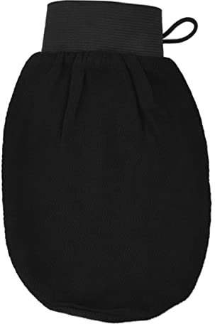 FRCOLOR Peelinghandschuh Exfoliating Gloves Körperpeeling Rückenschrubber Luffa Peeling Handschuh Hammam Handschuhe Peeling Schwamm