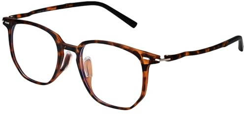 Dollger Blaulichtfilter Brille Damen Herren TR90 Computerbrille Gaming Schutzbrille Blue Light Blocking Glasses Blaulichtbrille ohne Sehstärke