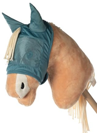 HKM Hobby Horsing Fliegenschutzmaske, Türkis, Einheitsgröße