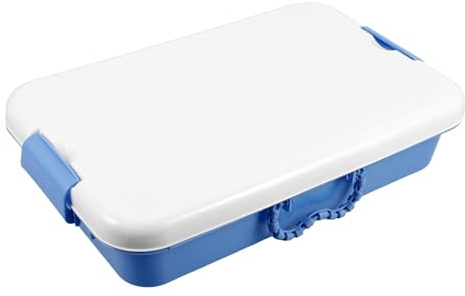 BESPORTBLE Portable Sandbox Case Lid for Sensory Play Tray Plastic Box Craft Organizer for Boys and Girls Classroom Use Covered Sandbox Toy Storage