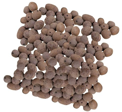 DIYEAH Ceramsite e Argilla Espansa per Drenaggio Vaso da 1 kg, Materiale Traspirante per Coltivazione e Decorazione Piante, Fondo Vaso per Ventilazione e Crescita Radici in Giardinaggio