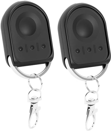 Télécommande de Remplacement pour S0mfy RTS 433,42 MHz – Lot de 2, Compatible avec Portail et Porte de Garage, Même Apparence et Fonctions que l’Originale – 4 Canaux pour KEYGO RTS, 1841064