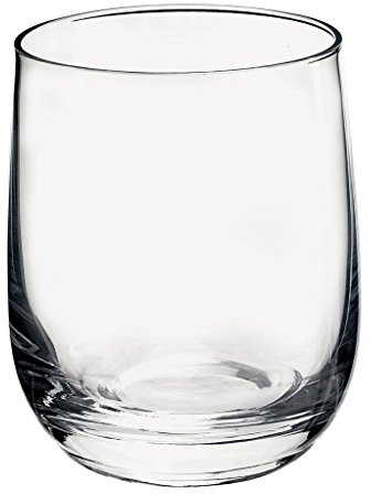 Bormioli - Juego de 6 vasos de agua de loto de cristal