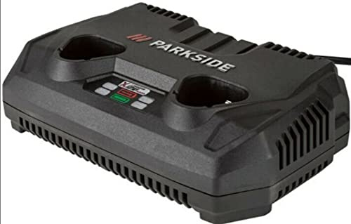 Parkside® Ladegerät PDSLG 12 A1, 150 W, zum Laden von 2 Akkus, kompaktes Gehäuse