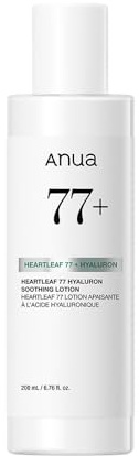 ANUA Heartleaf 70 Tägliche Linderungslotion 6,76 Unzen, sanfte Feuchtigkeitslotion, die die Hautbarriere stärkt