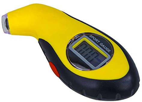 CARALL Manometro Pressione Gomme,Per Pneumatici Auto e Moto,Digitale,Colore Assortito
